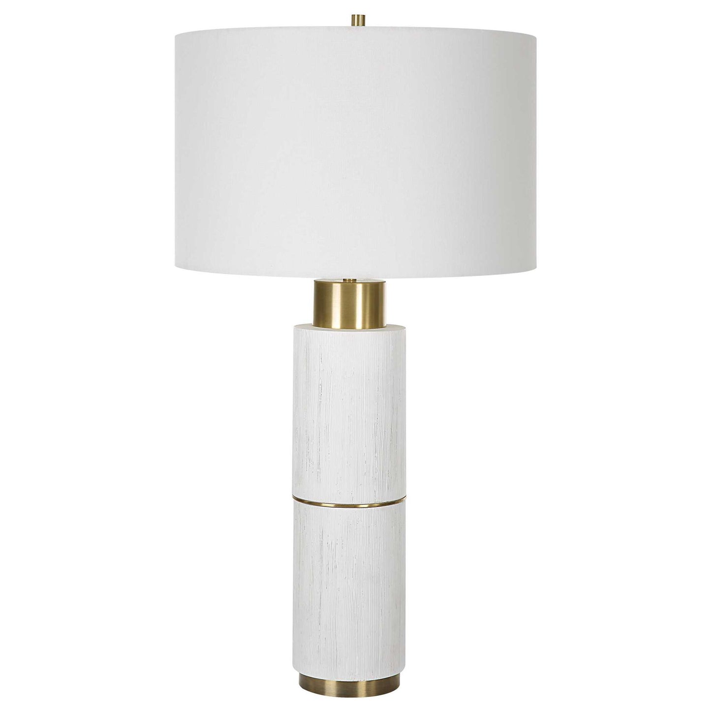 Ruse - Whitewashed Table Lamp