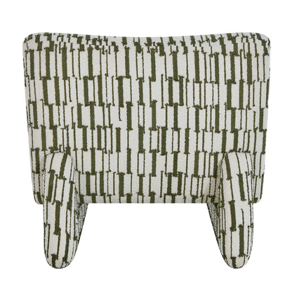 Willa - Accent Chair - Green / White