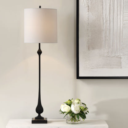 Hightower - Black Buffet Lamp