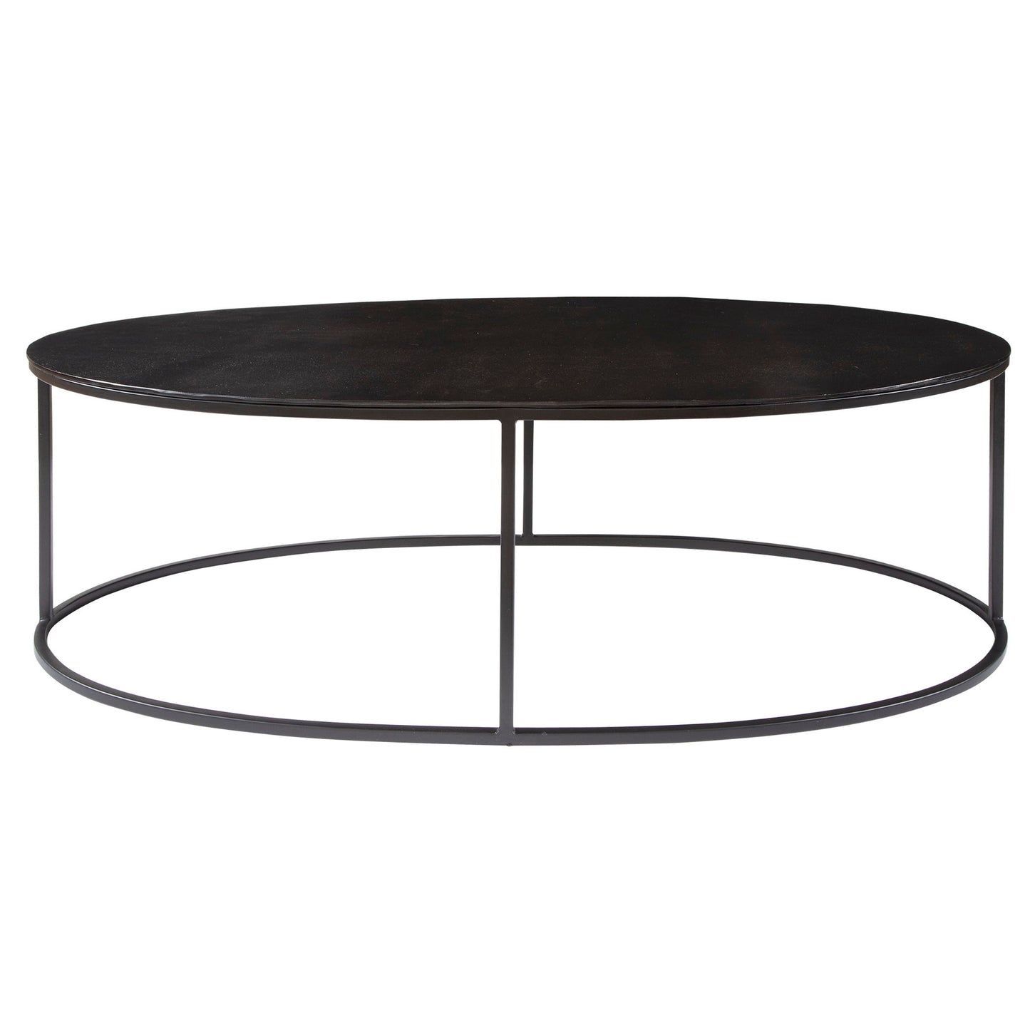 Coreene - Oval Coffee Table - Black