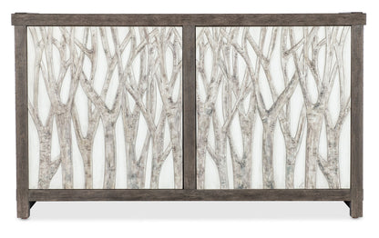 Commerce And Market - Aspen Grove Door Chest - Dark Gray