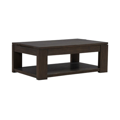 Lennox Hill - Lift Top Cocktail Table - Dark Brown