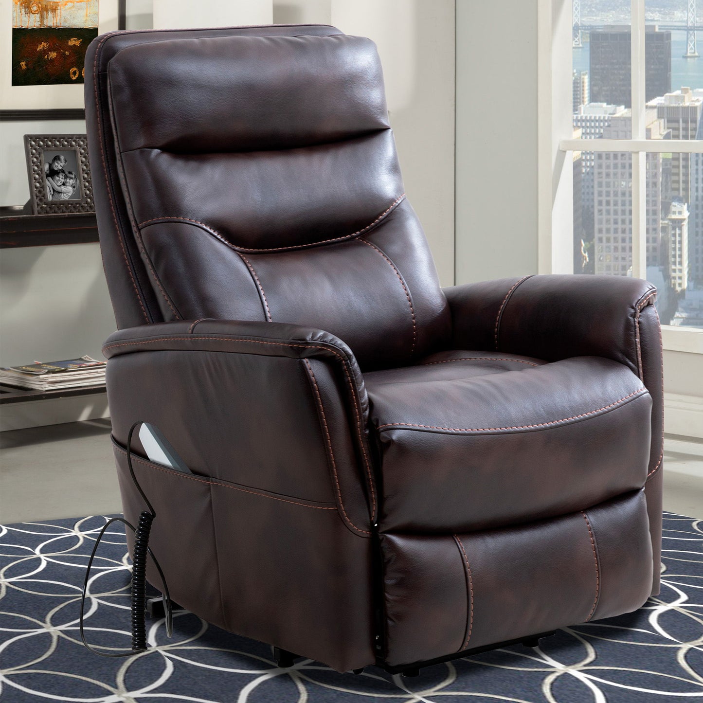 Gemini - Power Lift Recliner With Articulating Headrest (Set of 2)