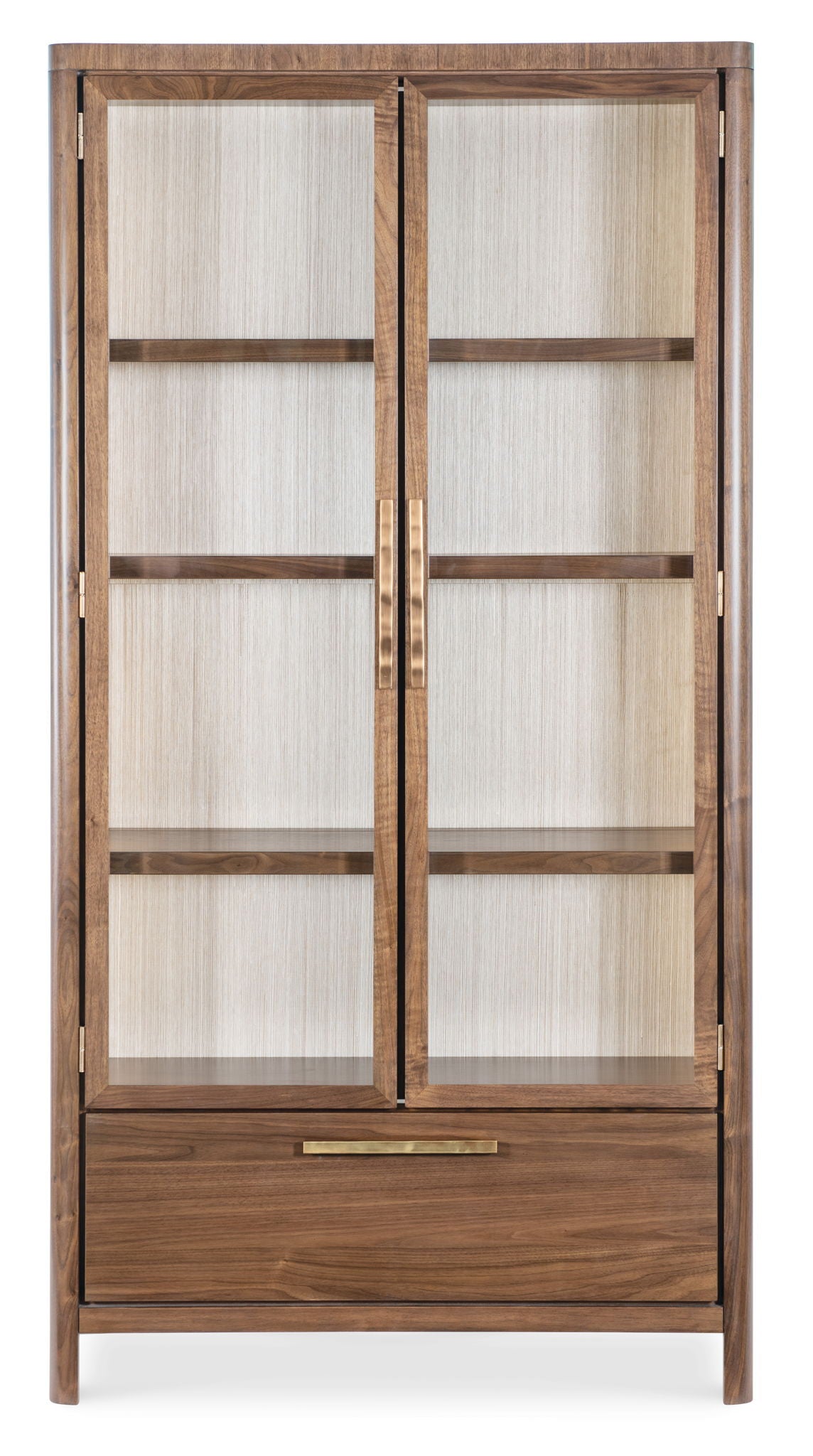 Eleana - Display Cabinet - Medium Wood