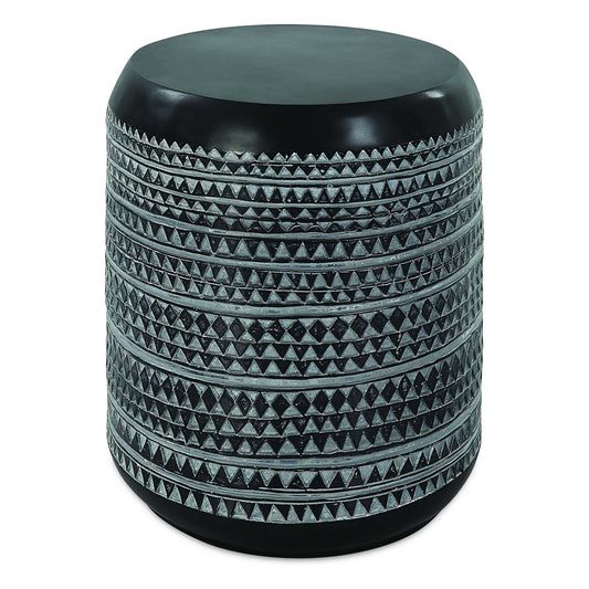 Cutting Edge - Tribal Accent Table - Black
