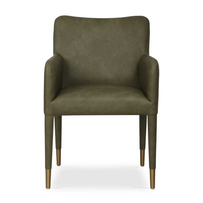 Conifer - Pine Dining Armchair - Green