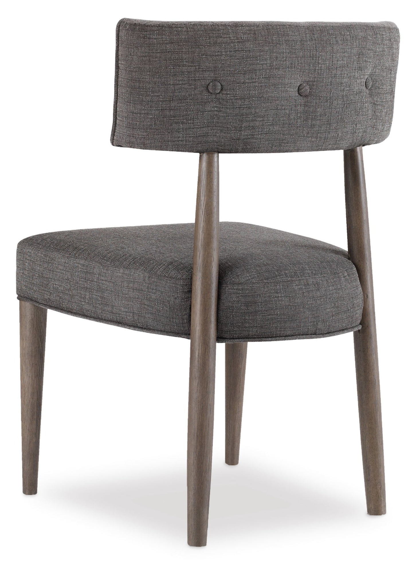 Curata - Upholstered Chair - Dark Gray / Dark Brown