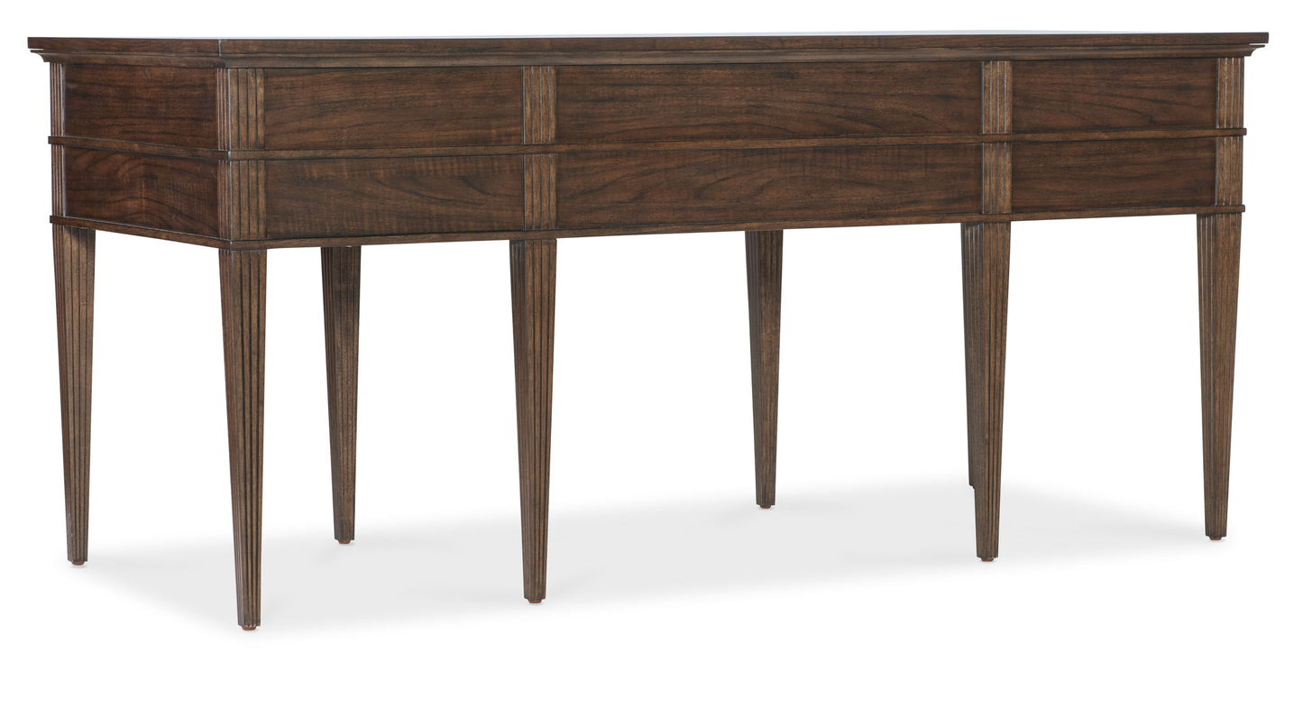 Home Office - Diplomat Writing Desk - Dark Brown