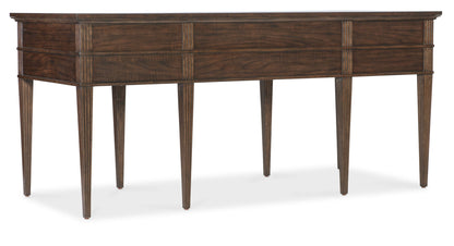 Home Office - Diplomat Writing Desk - Dark Brown