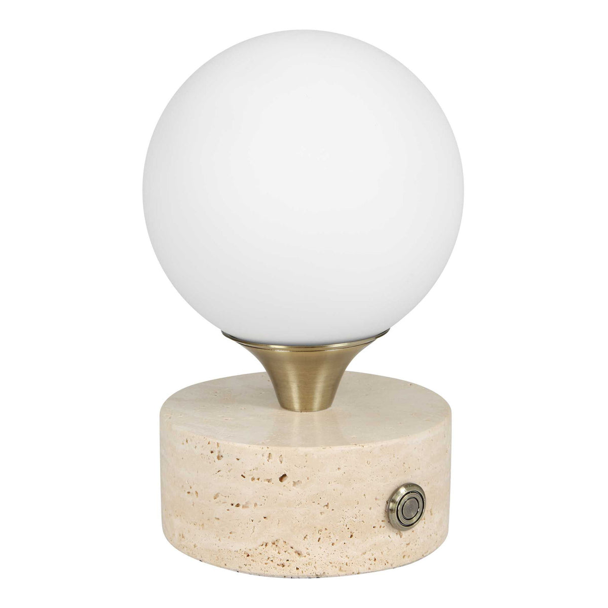 Abril - Rechargeable LED Accent Lamp - Brass,Gold