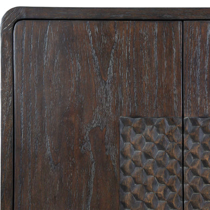 Hausen - 2 Door Mid-Century Cabinet -