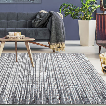 Salida - Wool 6 X 9 Rug - Gray