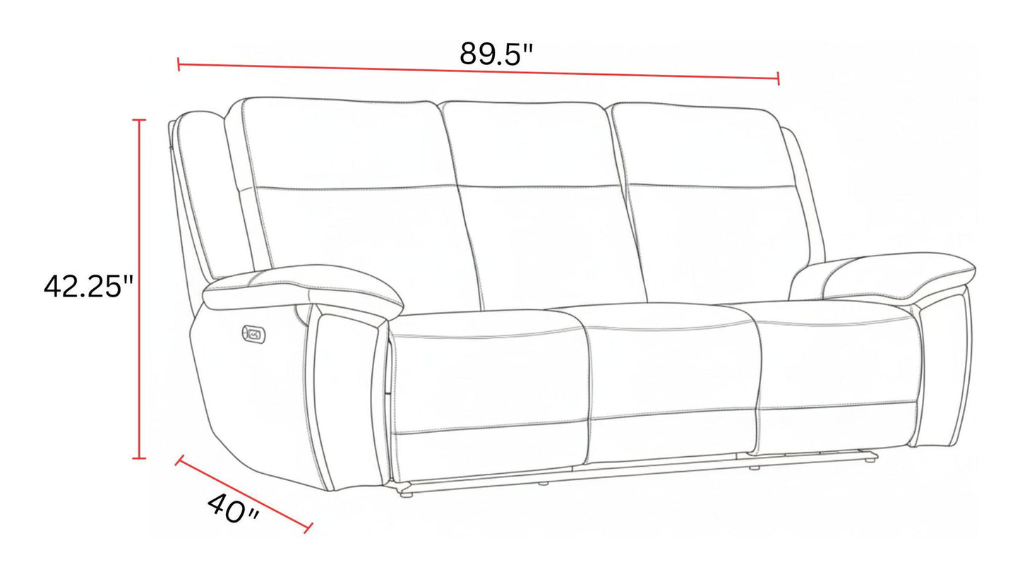 Jameson - Power Reclining Zero Gravity Sofa Set