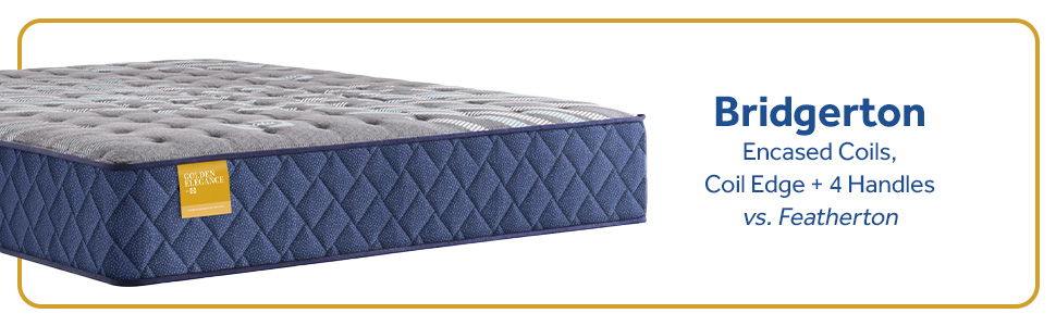 Golden Elegance - Bridgerton Soft Tight Top Mattress
