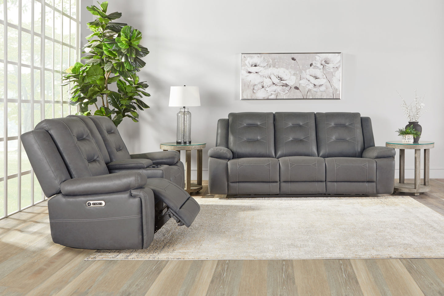 Caldwell - Power Reclining Sofa Set