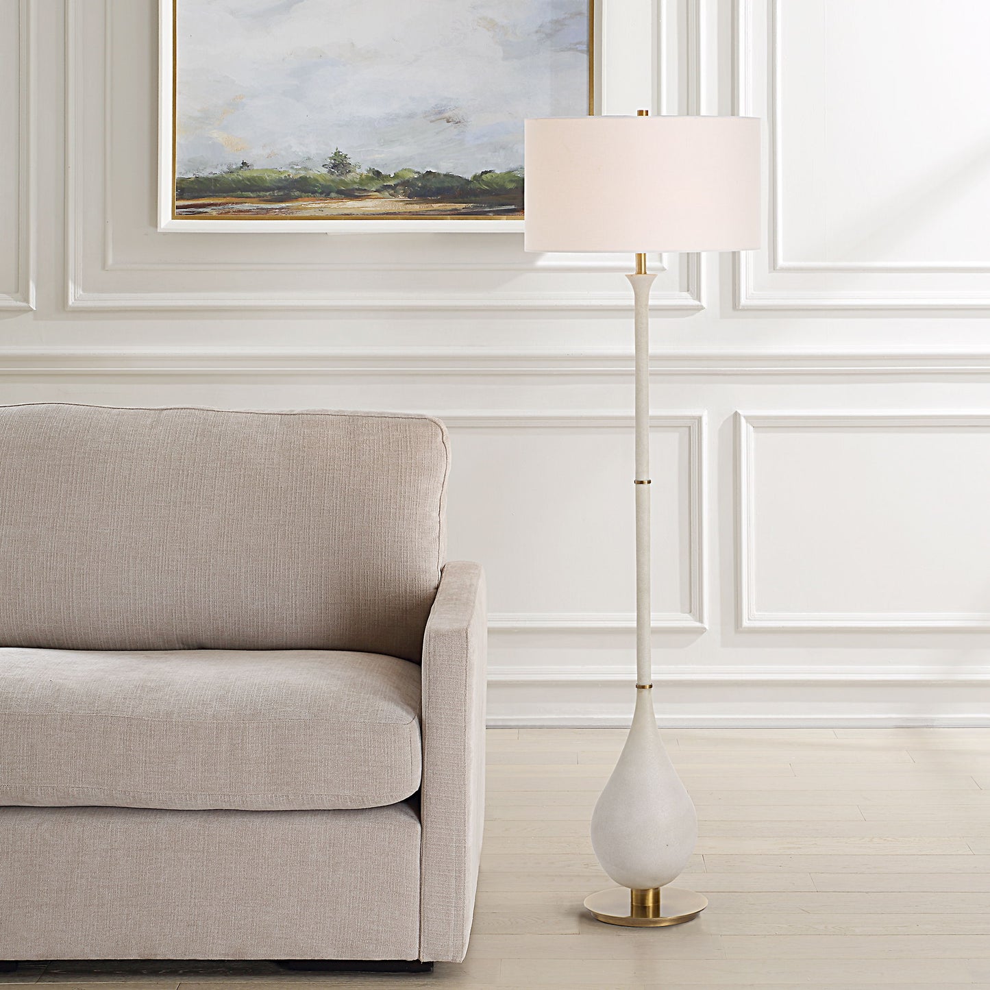 Dewdrop - Floor Lamp - Ivory