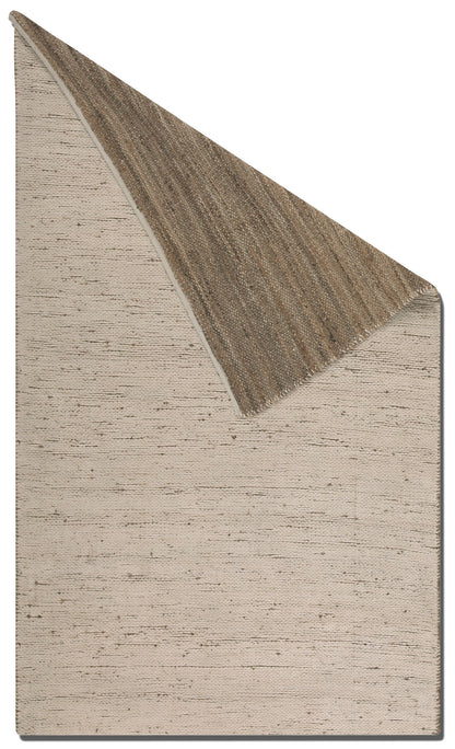 Barhara - 5 X 8 Reversible Rug - Beige