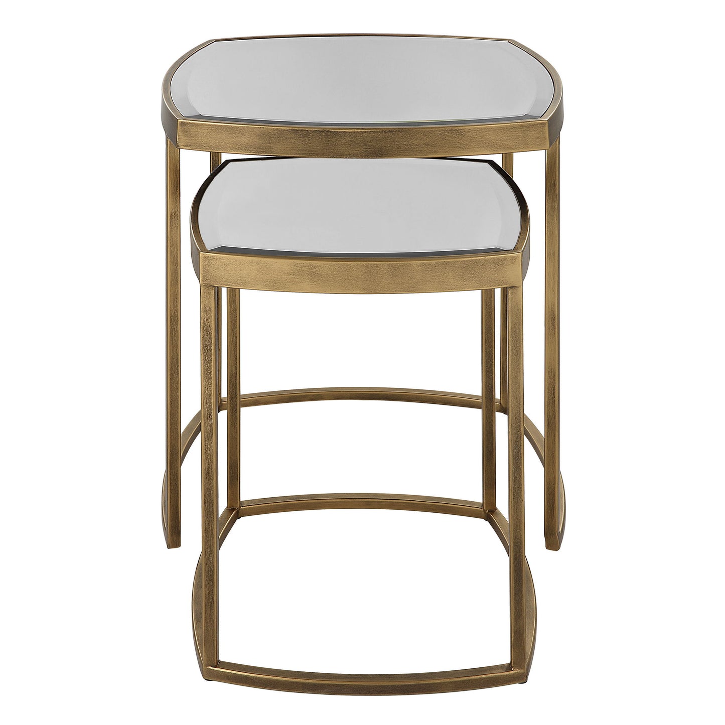 Vista - Nesting Tables (Set of 2) - Gold