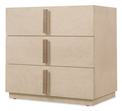 Westwood - 3-Drawer Nightstand - Beige