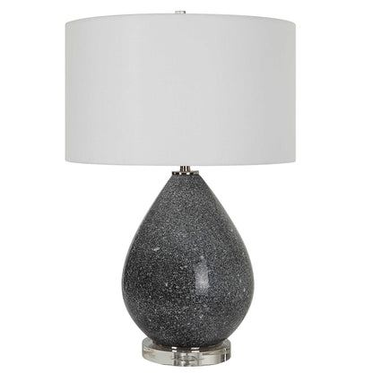 Nebula - Speckled Glaze Table Lamp - Gray