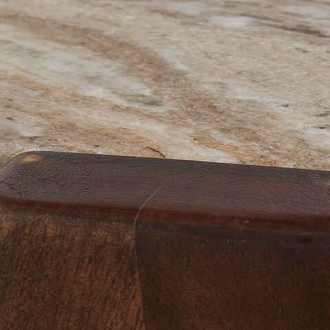 Tanidore - Round Cocktail Table - Warm Brown