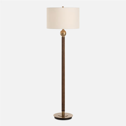 Keros - Floor Lamp - Dark Oak