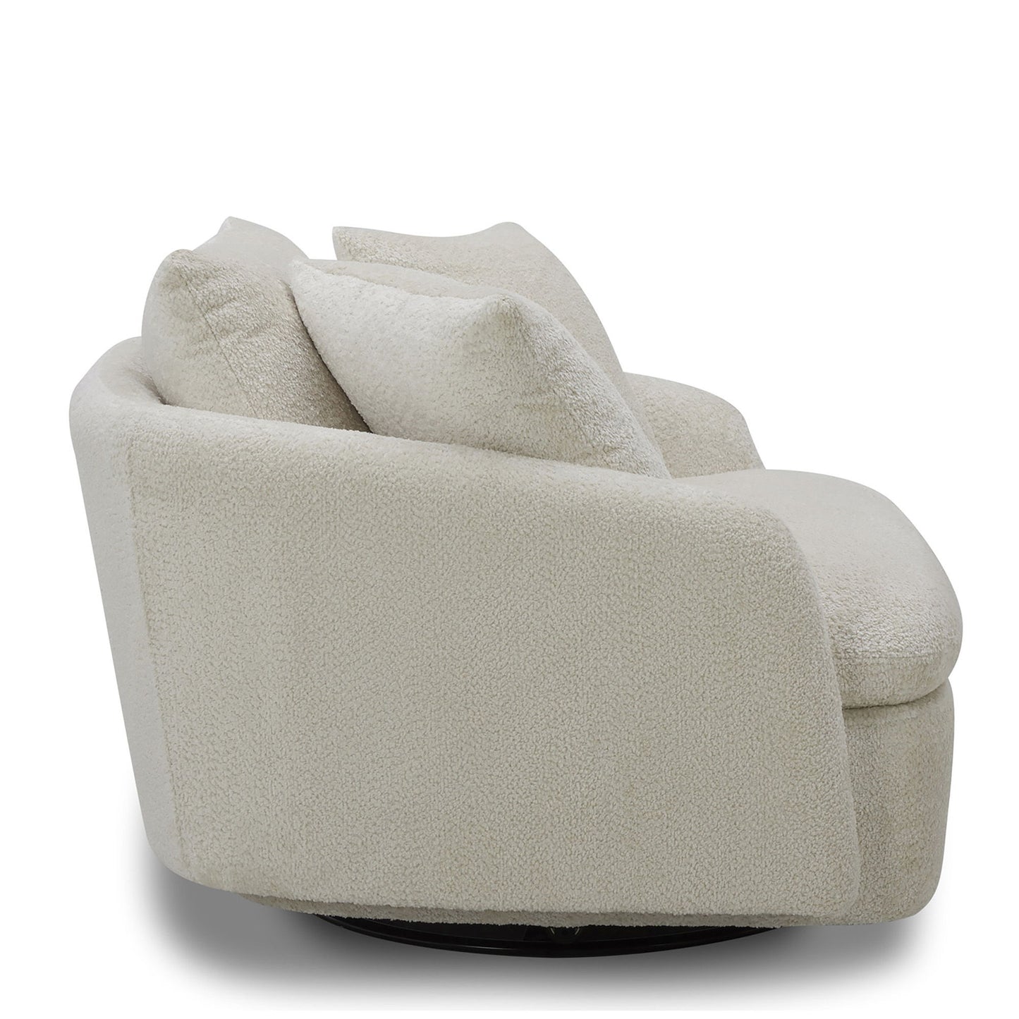 Boomer - Large Swivel Chair with 2 Pillows