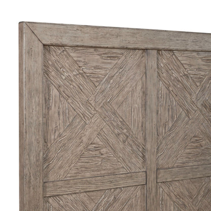 Skyview Lodge - King Panel Headboard - Light Brown