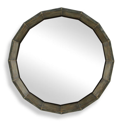 Neve - Round Mirror - Bronze