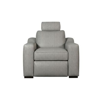 Archer - Loveseat With Power Footrest & ZW - Gray