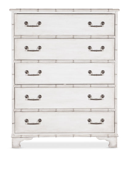 Charleston - Five-Drawer Chest - White