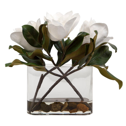 Middleton - Magnolia Flower Centerpiece - Green