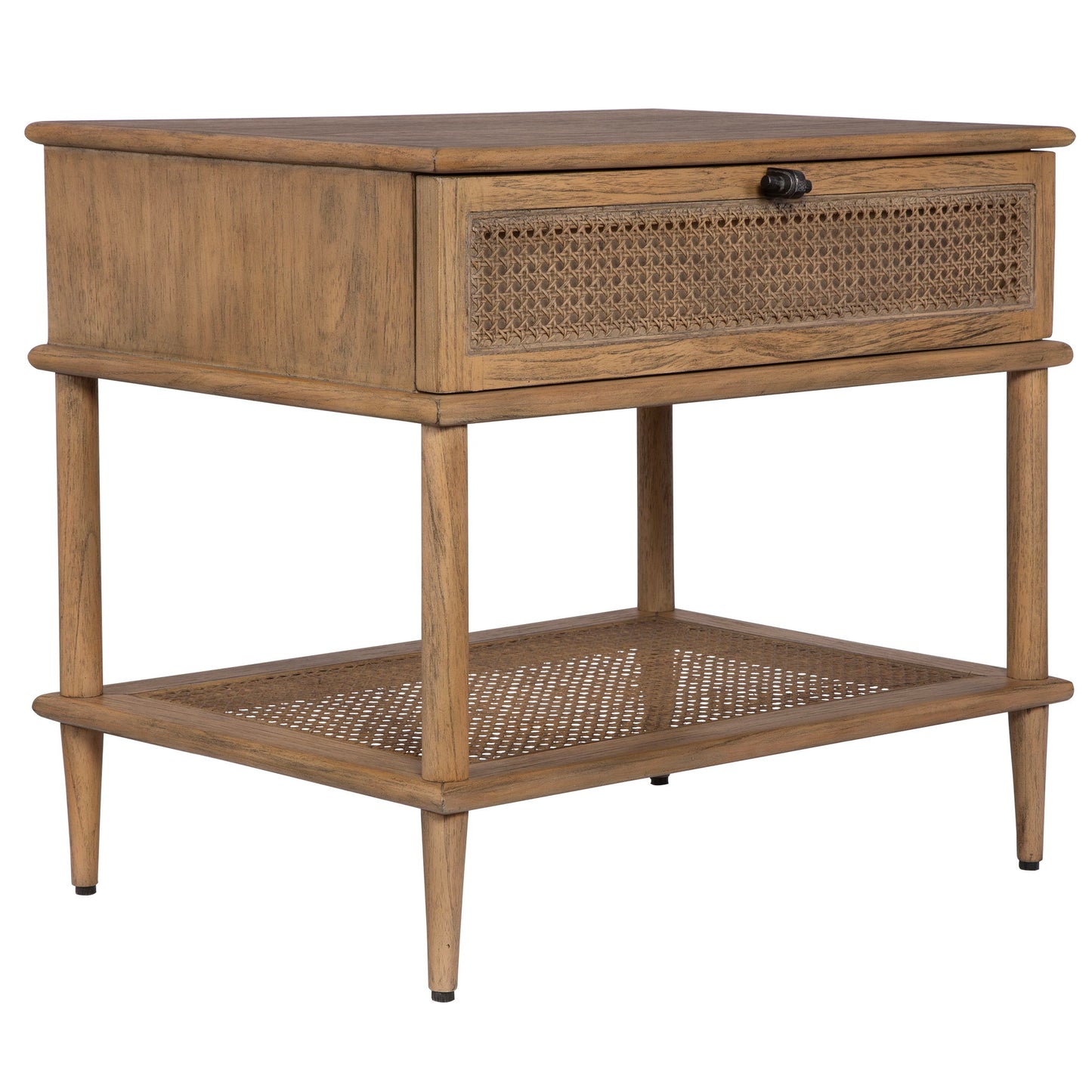 Coast - Rattan Cane Side Table - Light Brown