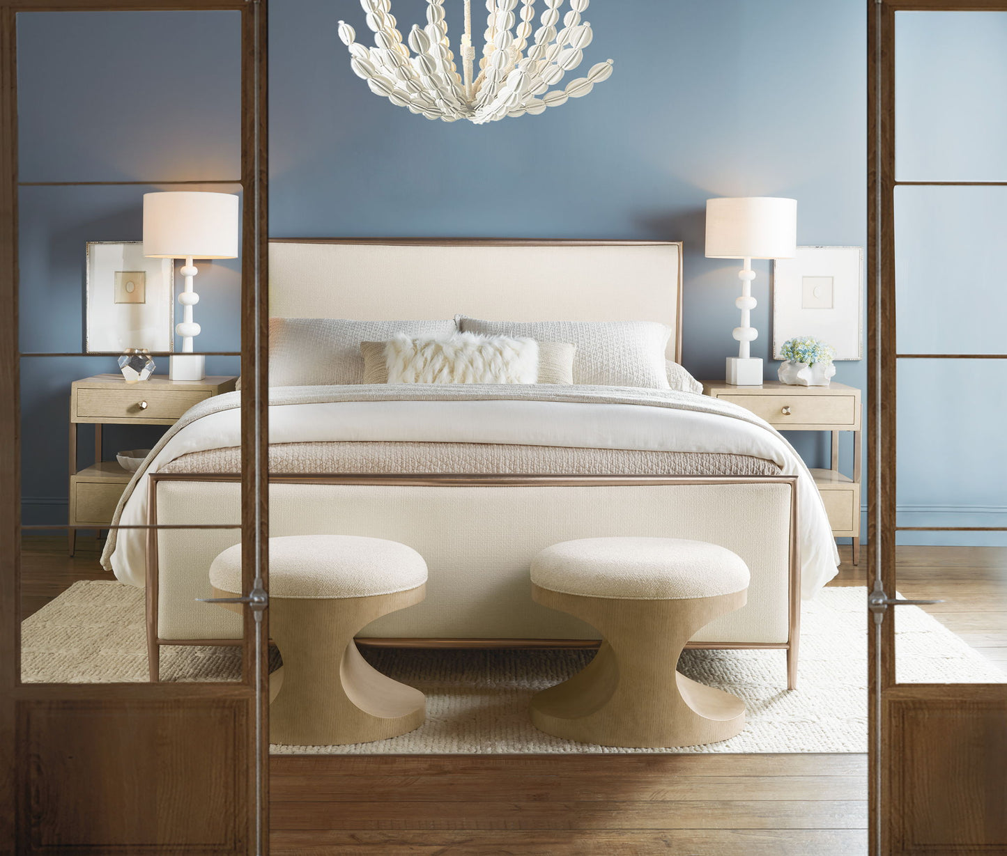 Westwood - Two-Drawer Nightstand - Beige