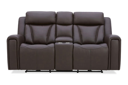 Maveric - Power Zero Gravity Console Loveseat P3 - Bette Coffee