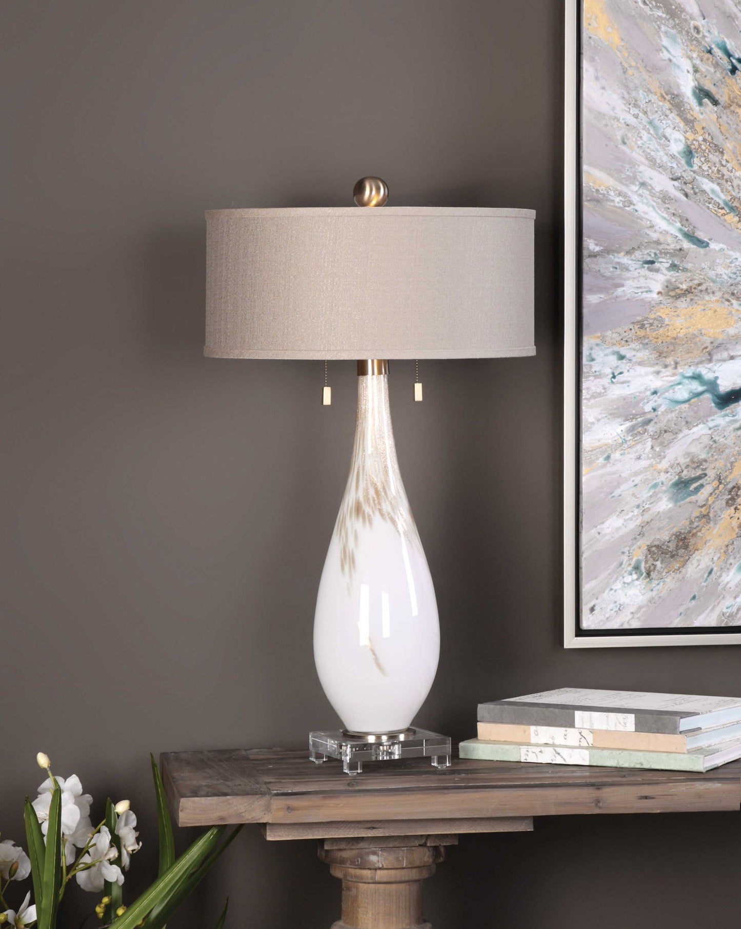 Cardoni - Glass Table Lamp