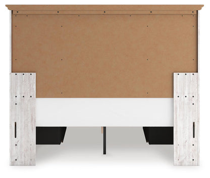 Makidern - Panel Storage Bed