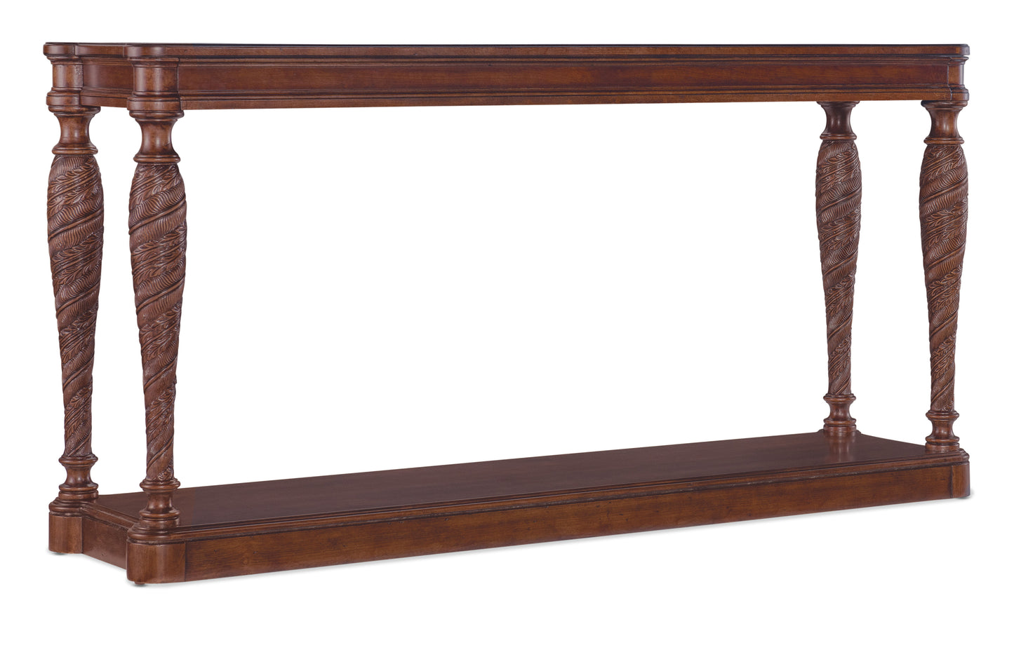 Charleston - Wood Traditional Console Table - Dark Brown