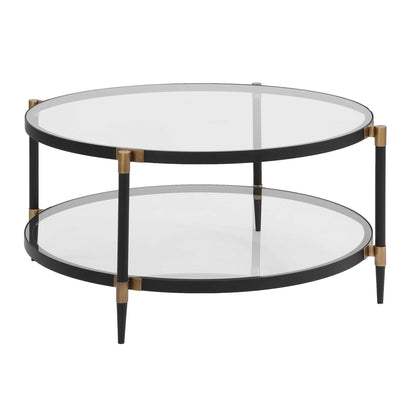 Chadid - Round Glass Table