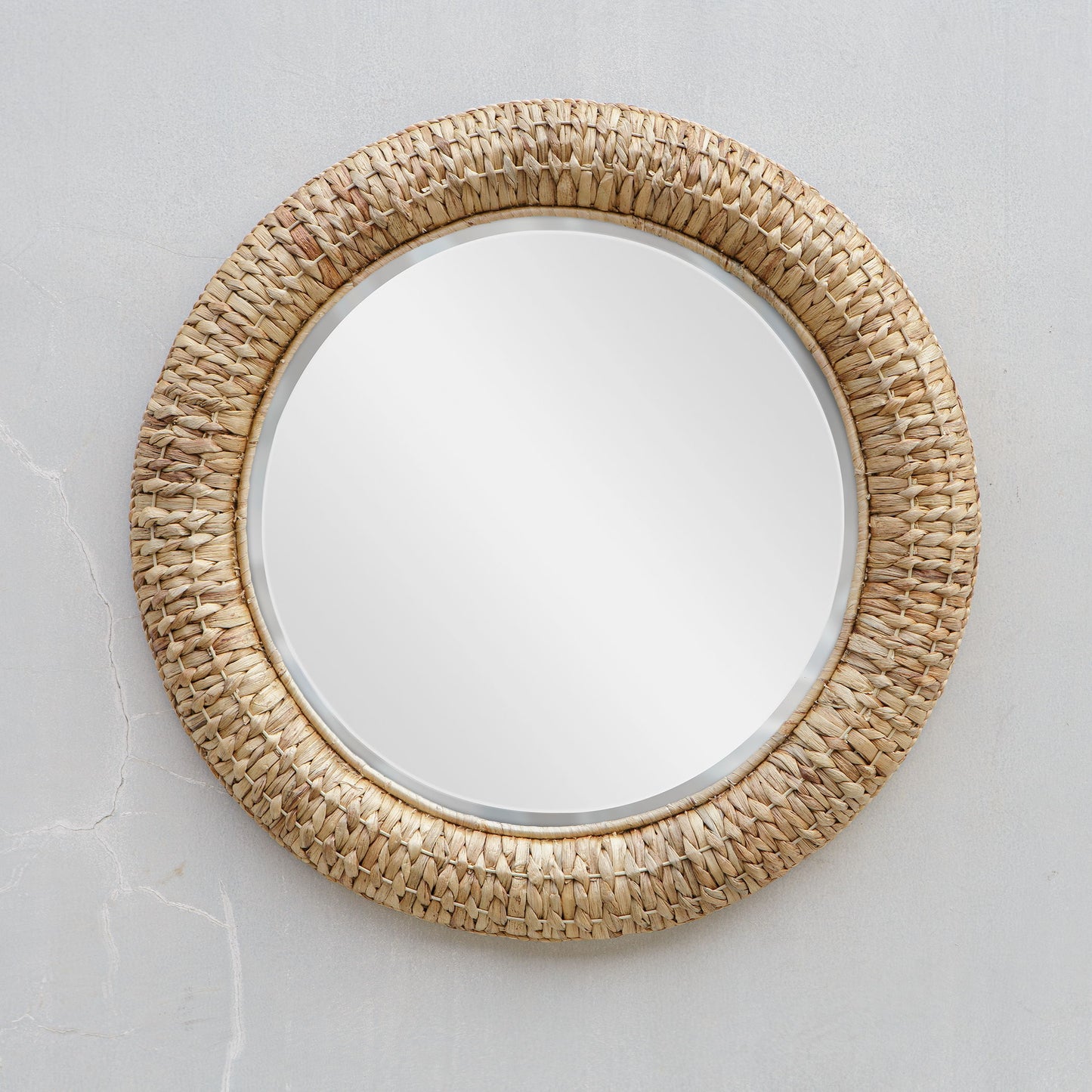 Twisted Seagrass - Round Mirror