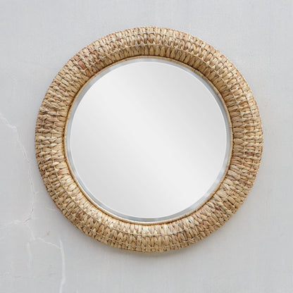 Twisted Seagrass - Round Mirror