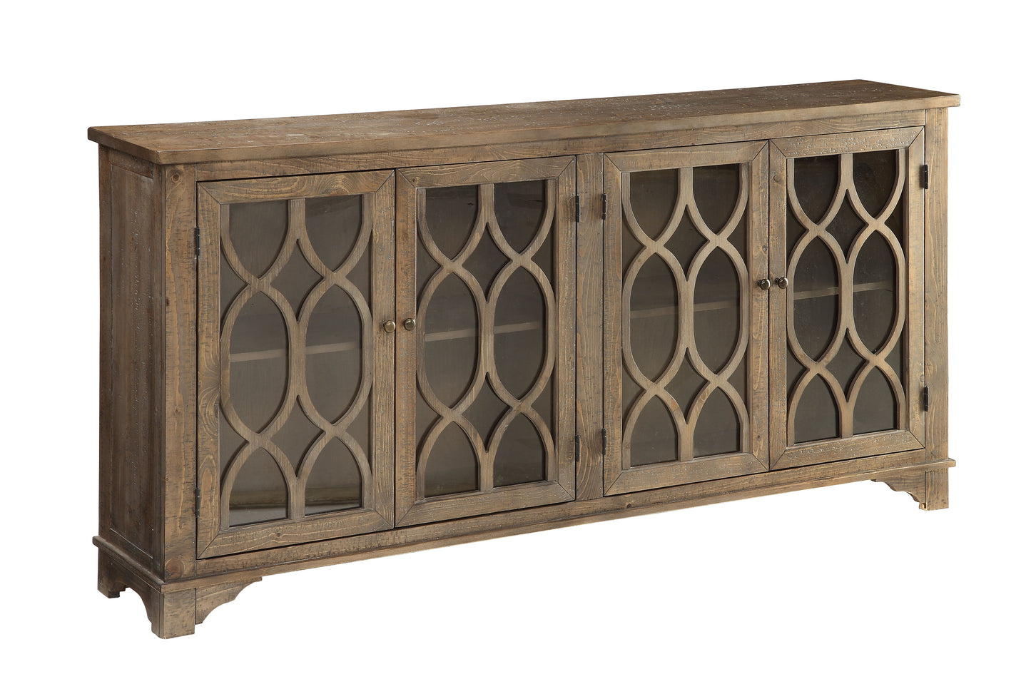 Brody - Four Door Credenza - Cayhill Distressed Brown