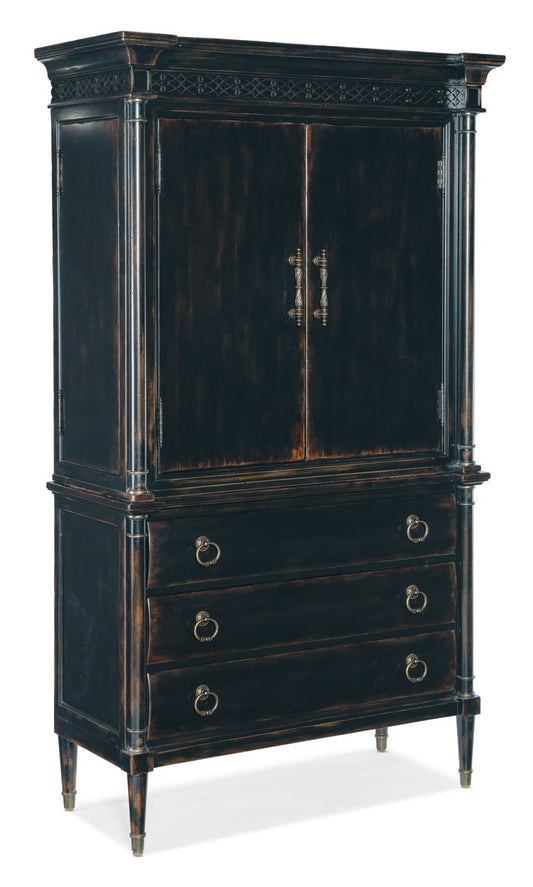 Charleston - Jewelry Armoire - Black