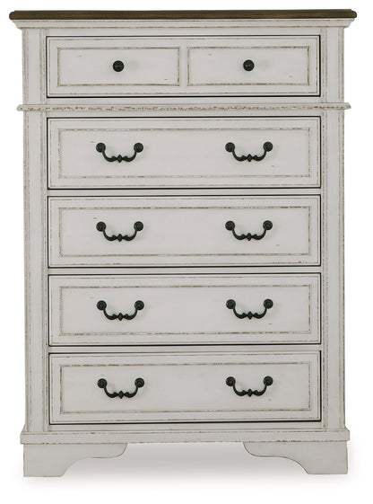 Blendon - Two-tone - Five Drawer Chest