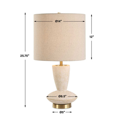Doreyn - Table Lamp - Ivory
