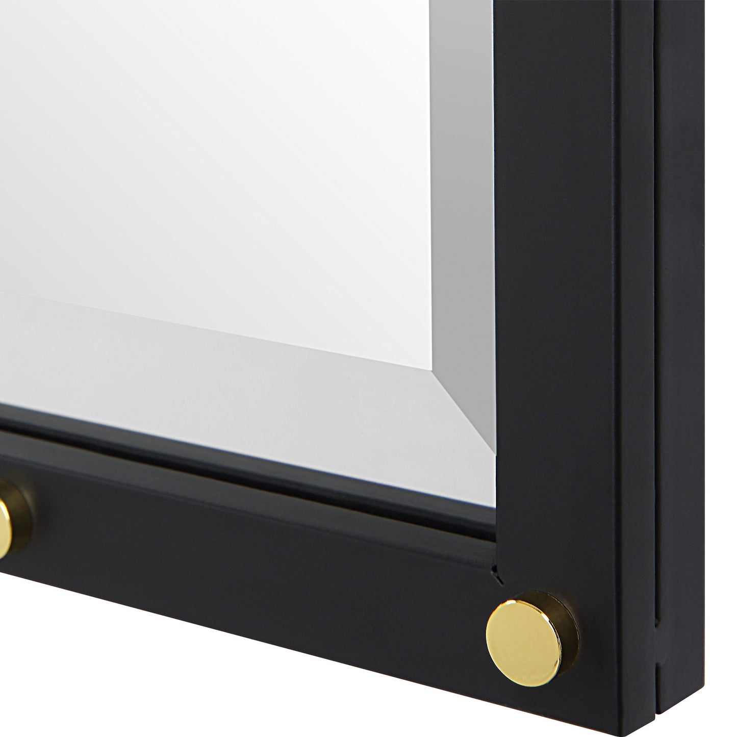 Benedo - Industrial Vanity Mirror - Black