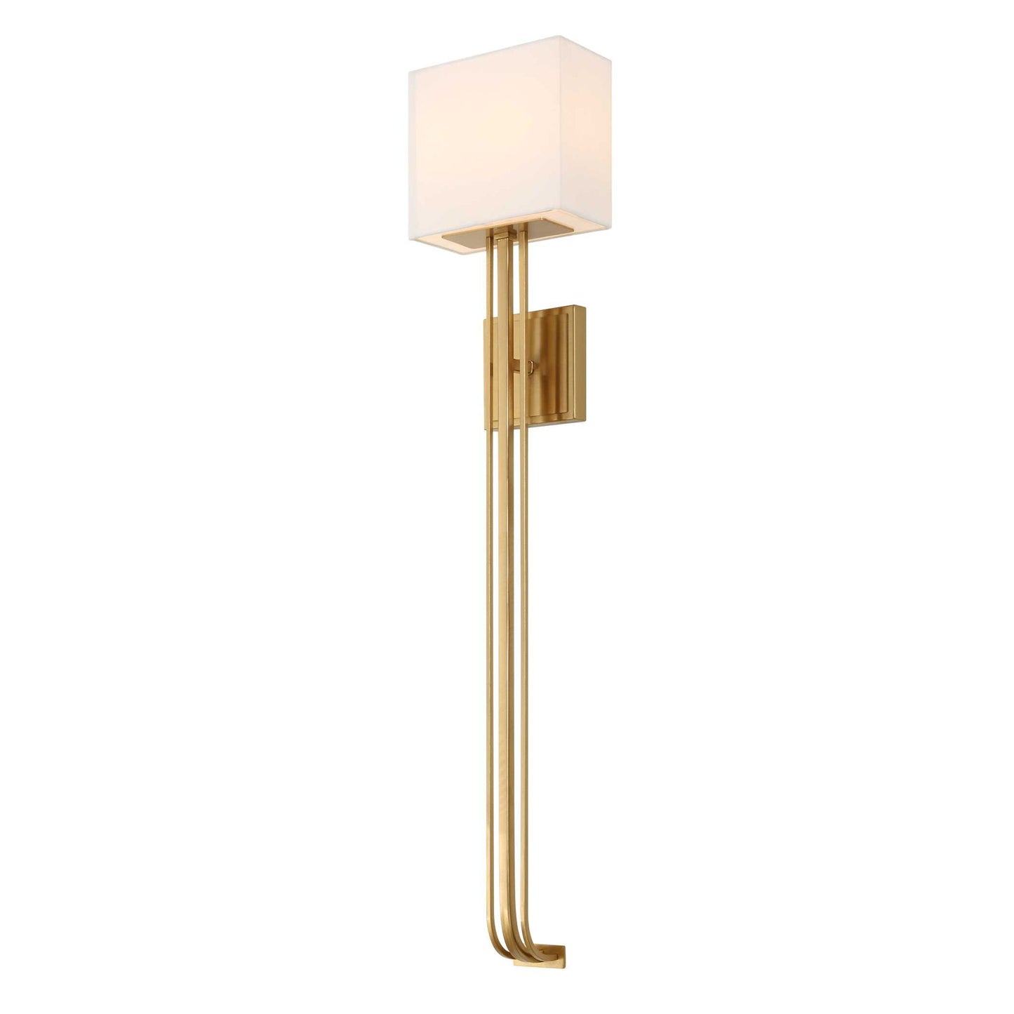 Trenton - 2 Light Brass Sconce - Gold