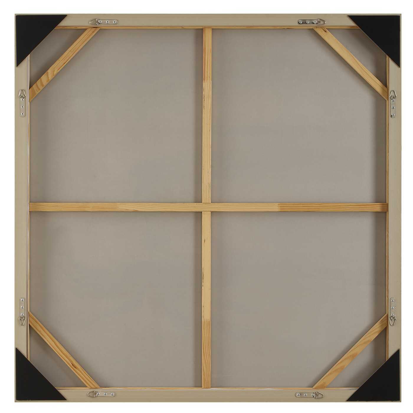 Outburst - Hand Painted Modern Art - Black / Blue / Brown / Gray / Green / Orange / Red / White / Woodtone