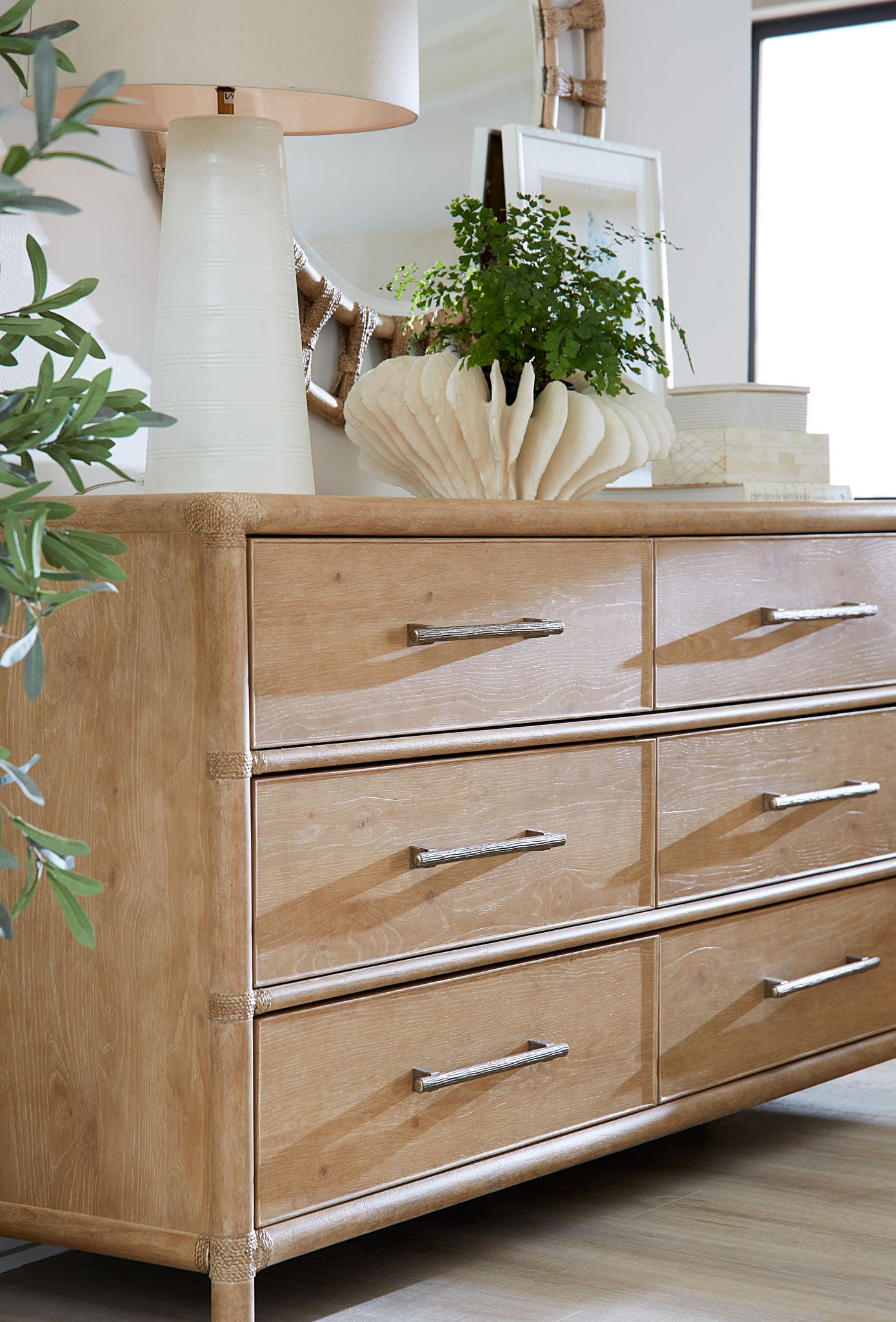 Retreat - Pole Rattan Dresser