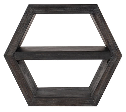 Commerce And Market - Honeycomb End Table